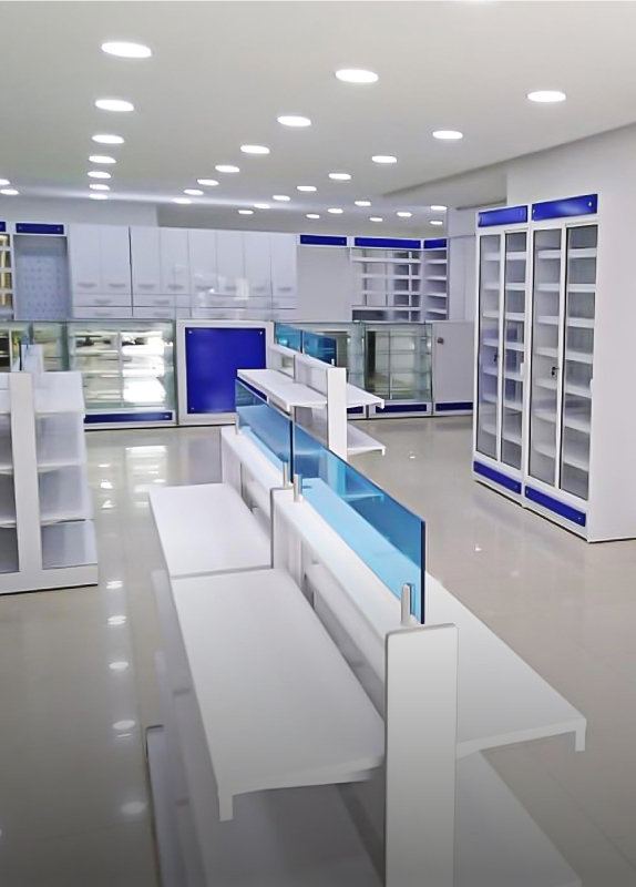 MUEBLES DROGUERIA ESTANTERIAS GAVETEROS TORRES GONDOLAS VITRINAS FARMACIA INDUSTRIAS CRUZ DEL CARIBE LTDA